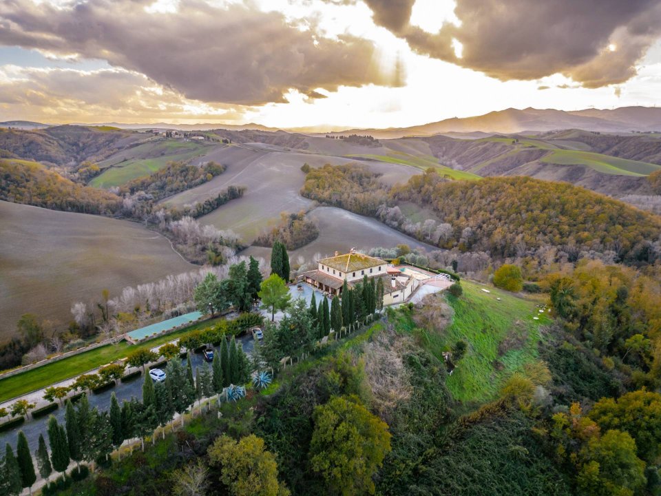 Vendita villa in montagna Volterra Toscana foto 40